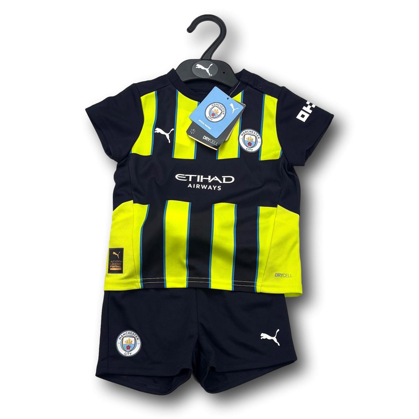 Manchester City Minikit - 2024-25 - Away - 9-12 Months - Puma