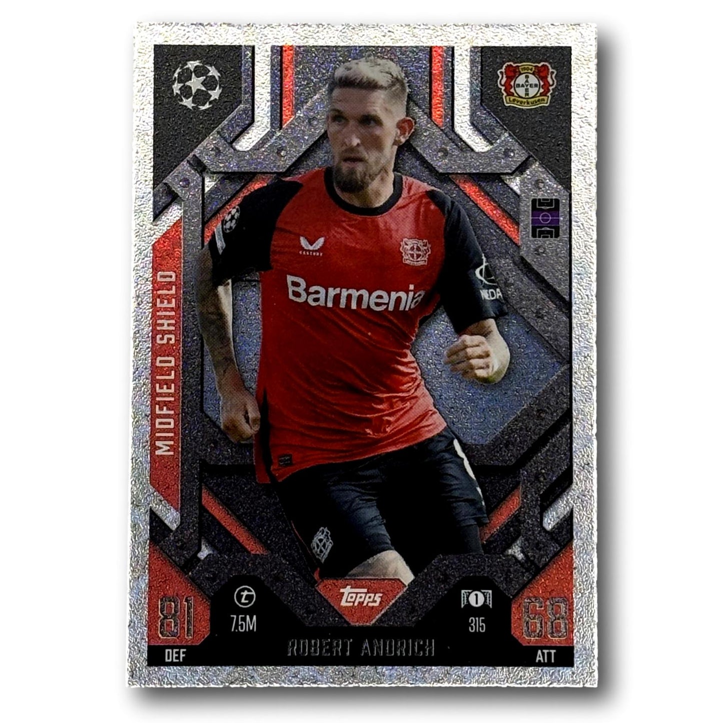 Topps Match Attax 2024/25 - Midfield Shield - Robert Andrich