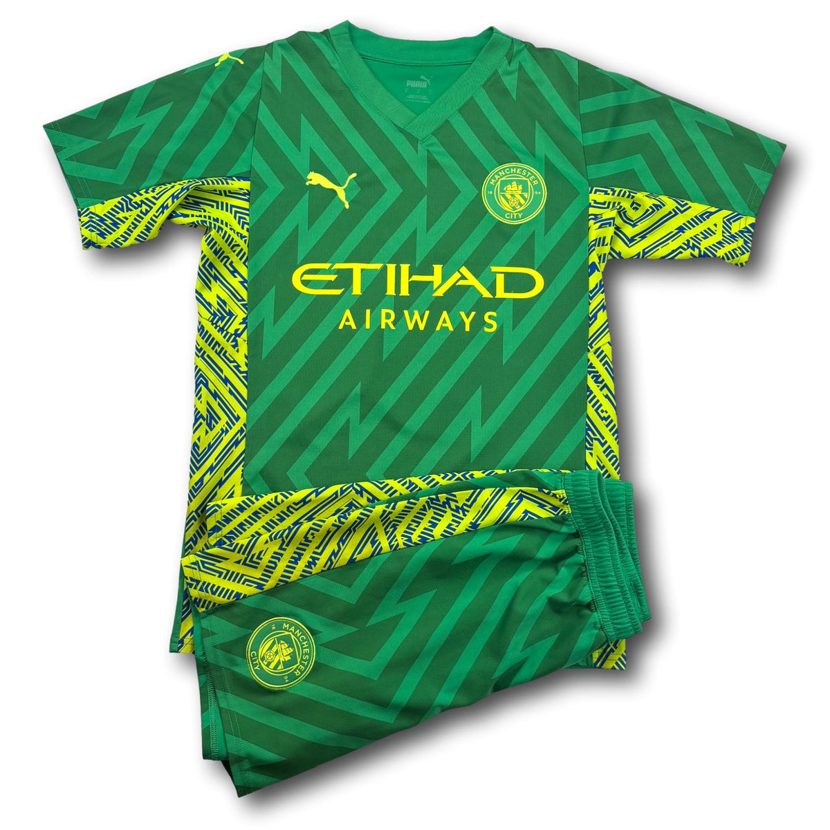 Manchester City - 2023-24 - Gardien de but - M - Puma - Ederson #31 - avec short