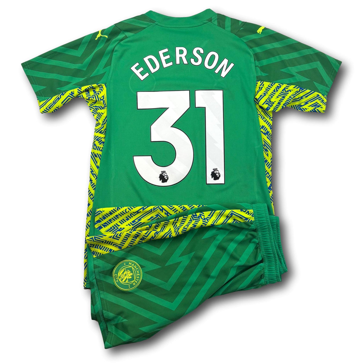 Manchester City - 2023-24 - Gardien de but - M - Puma - Ederson #31 - avec short