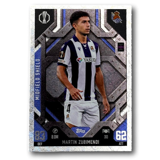 Topps Match Attax 2024/25 - Midfield Shield - Martin Zubimendi