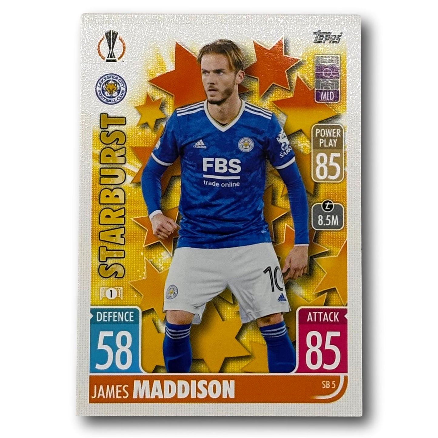 Topps Match Attax 2021-22 - Starburst - James Maddison
