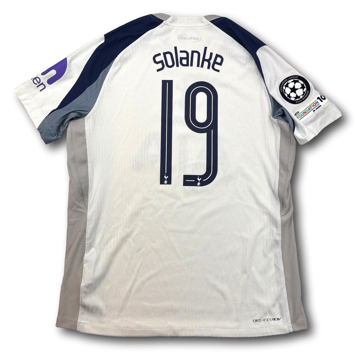Tottenham Hotspur - 2025-26 - Authentic - Heim - L - Nike - Solanke #19