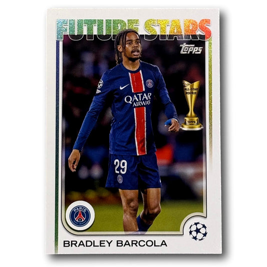 Topps UEFA Club Competitions 2024/25 - Future Stars - Bradley Barcola