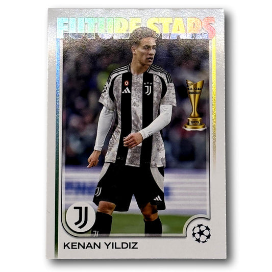 Topps UEFA Club Competitions 2024/25 - Future Stars / All-Star Rookie - Kenan Yildiz