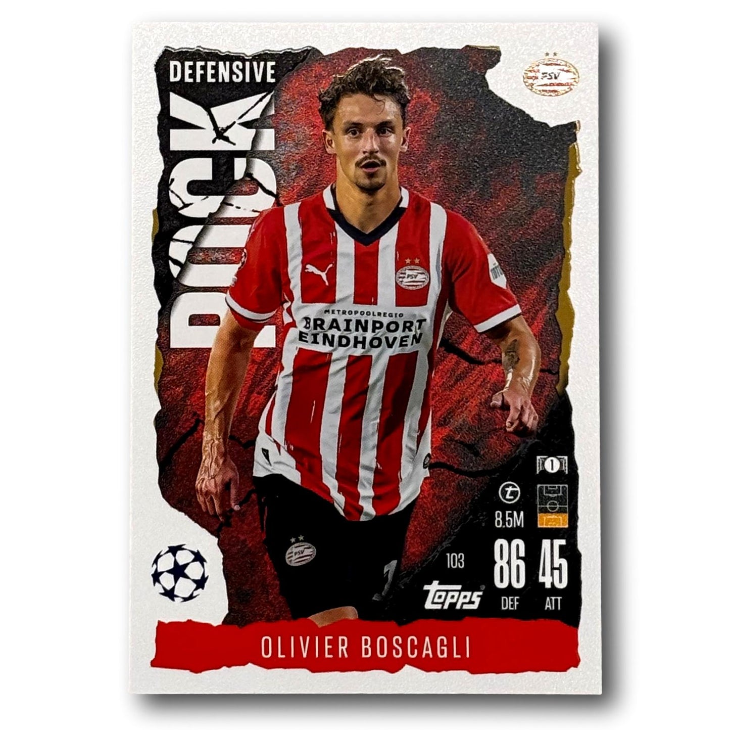 Topps Match Attax 2024/25 - Defensive Rock - Olivier Boscagli