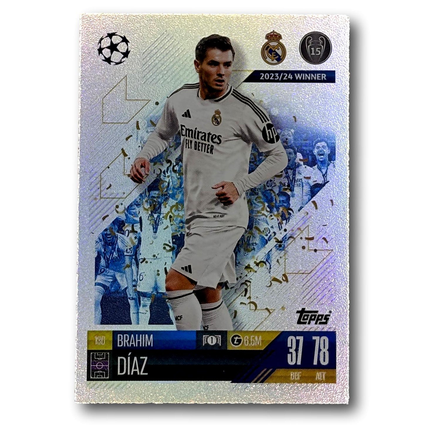 Topps Match Attax 2024/25 - Vainqueur 2023/24 - Brahim Díaz