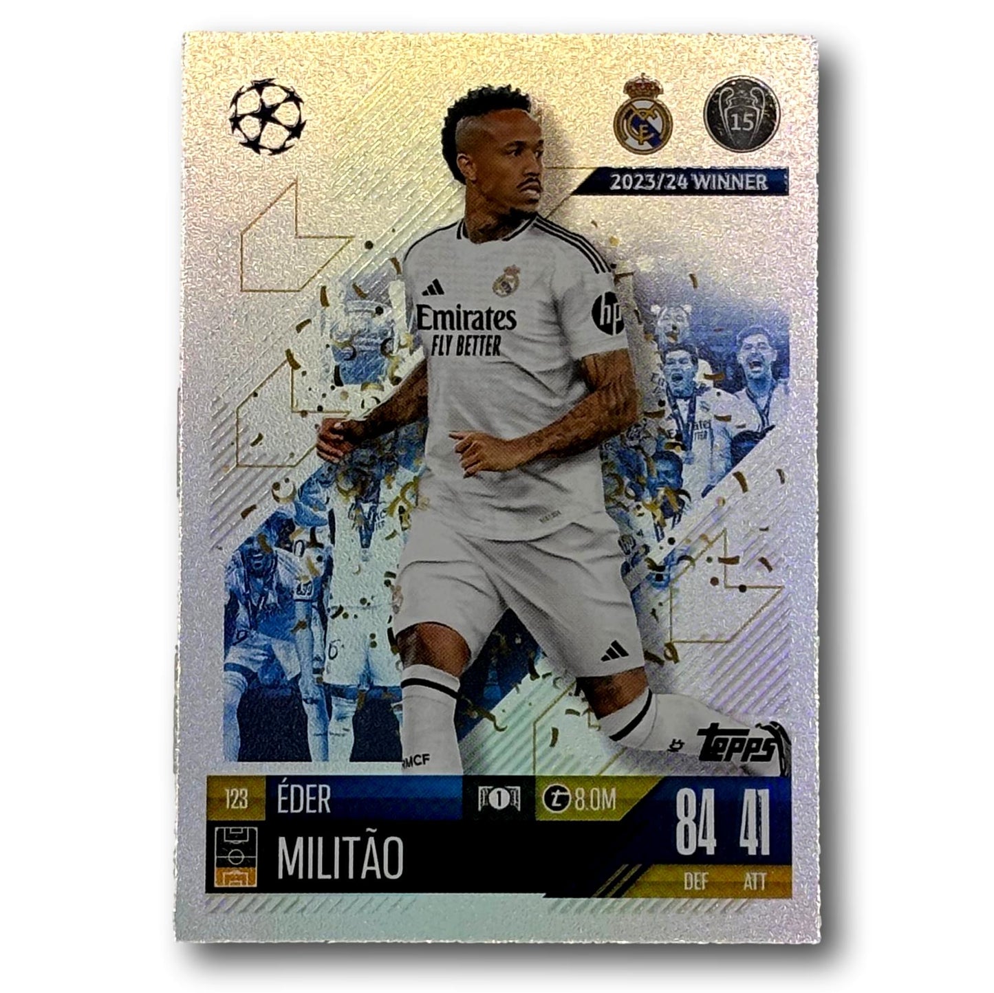 Topps Match Attax 2024/25 - 2023/24 Winner - Eder Militão