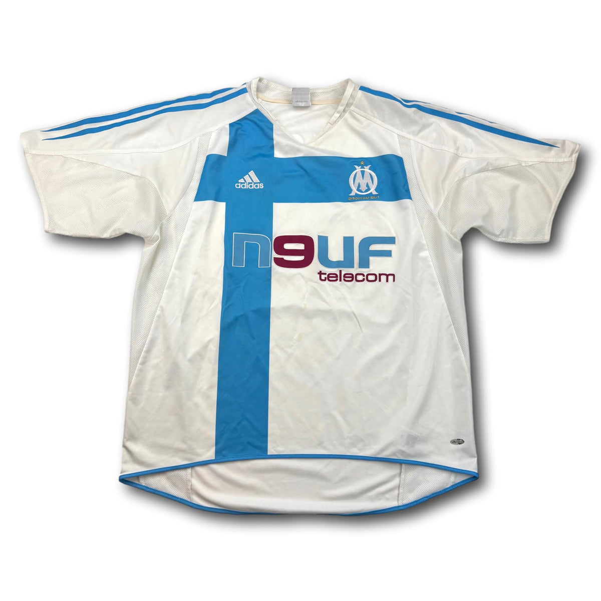 Olympique Marseille - 2004-05 - Home - L - adidas - Nasri #22