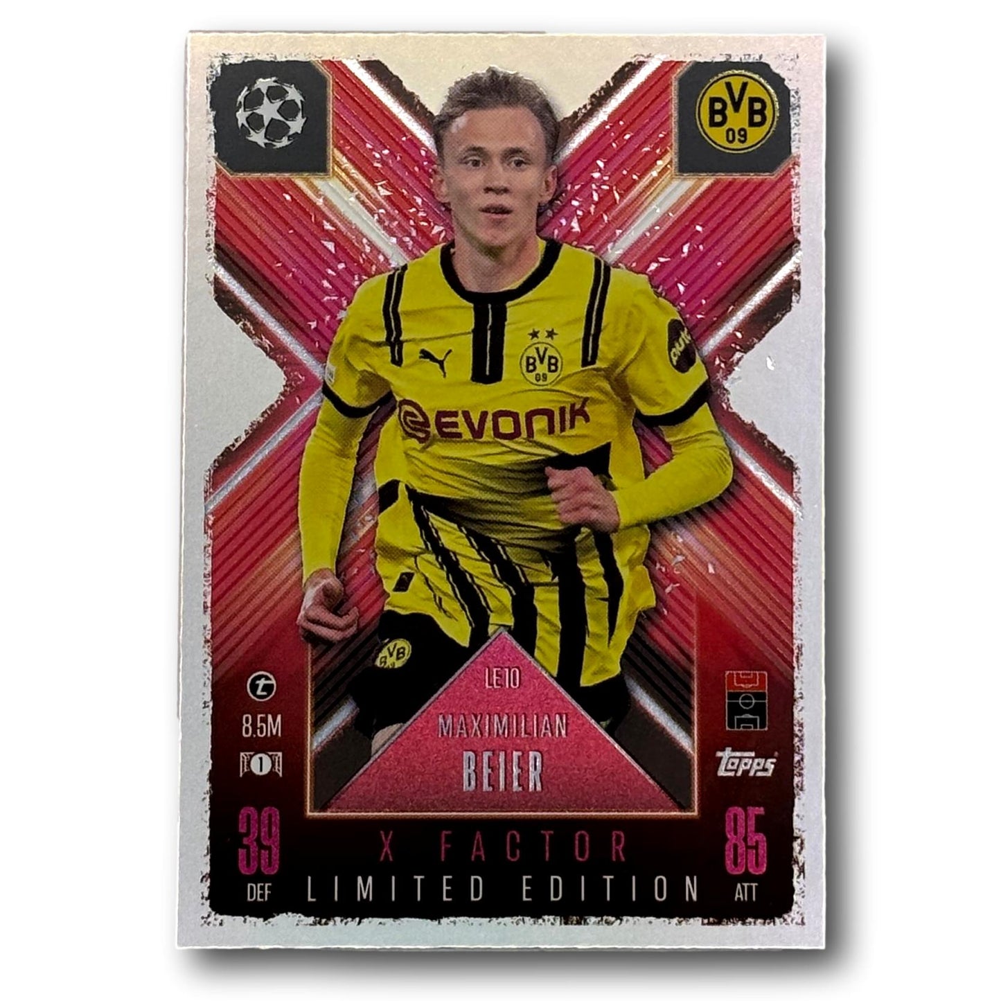 Topps Match Attax 2025/26 - Édition limitée X Factor - Dominic Solanke