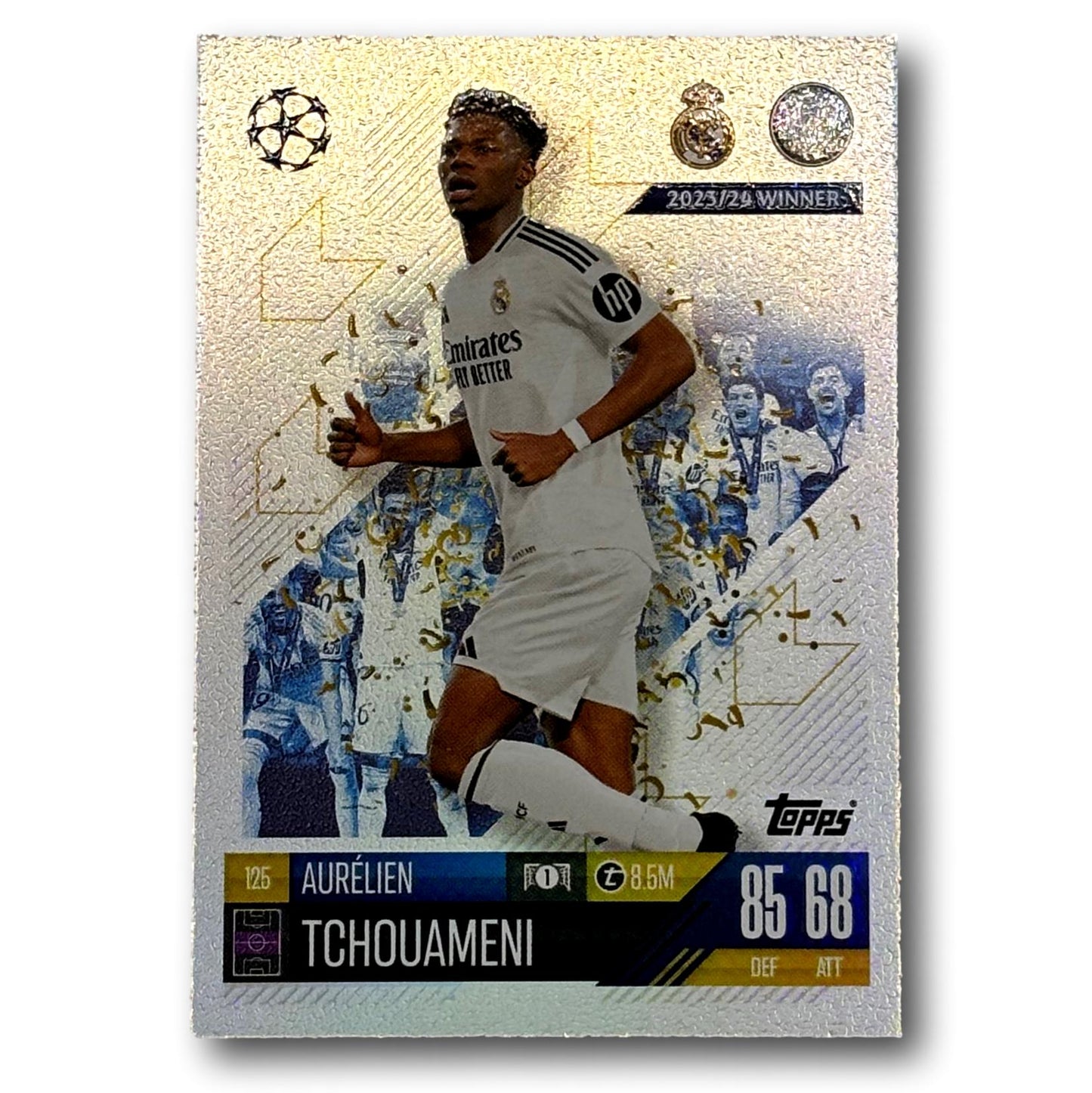 Topps Match Attax 2024/25 - Vainqueur 2023/24 - Aurélien Tchouaméni