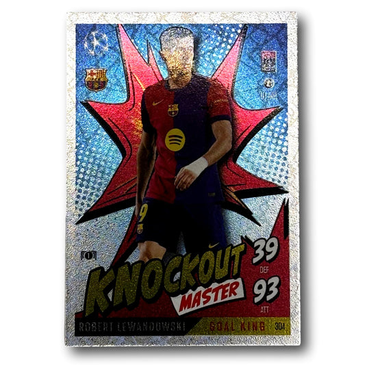 Topps Match Attax 2024/25 - Goal King / Knockout Master - Robert Lewandowski