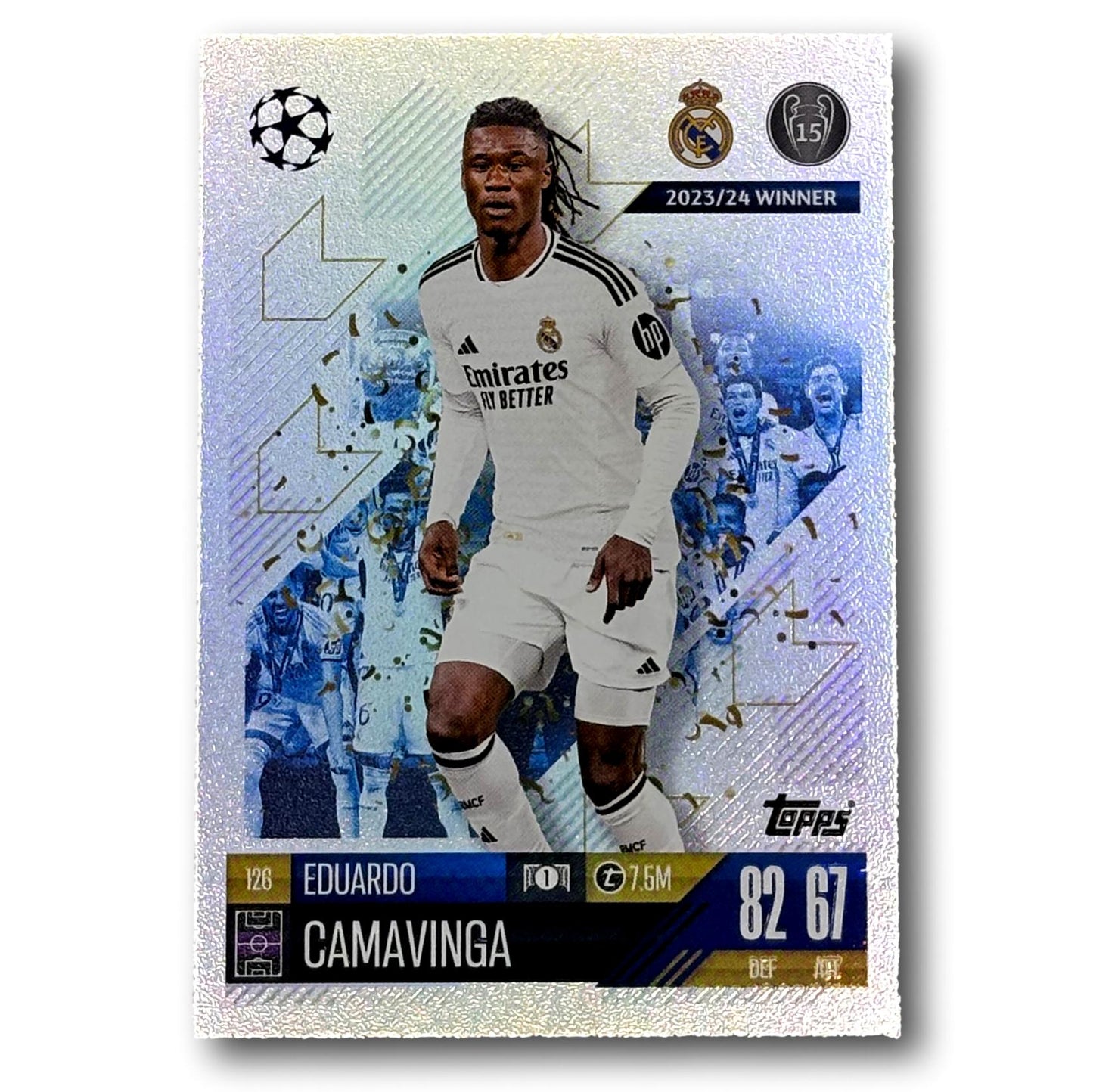 Topps Match Attax 2024/25 - 2023/24 Winner - Eduardo Camavinga