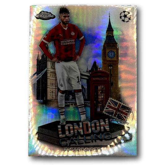 Topps Chrome 2023/24 - London Calling - Ricardo Pepi