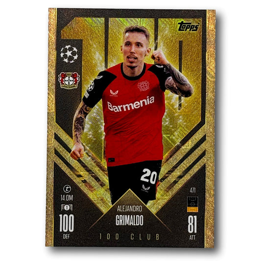 Topps Match Attax 2024/25 - 100 Club - Alejandro Grimaldo