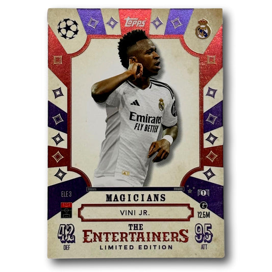 Match Attax 2024/25 - The Entertainers Magicians - Vini Jr.