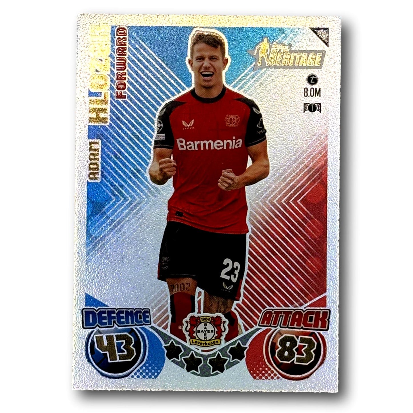 Topps Match Attax 2024/25 - Forward - Adam Hložek