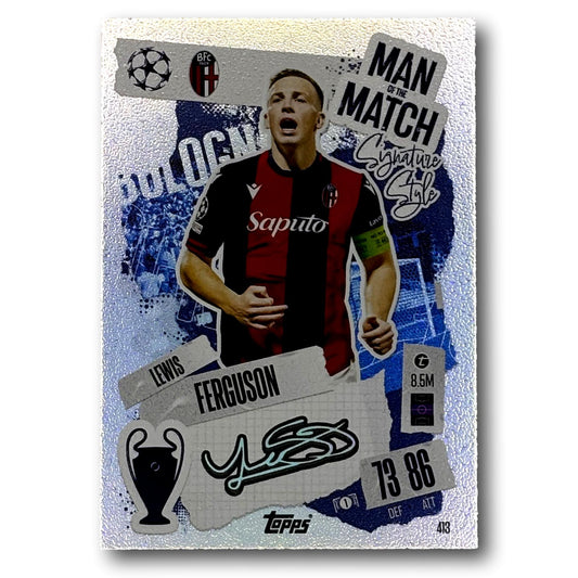 Topps Match Attax 2024/25 - Man of the Match / Signature Style - Lewis Ferguson