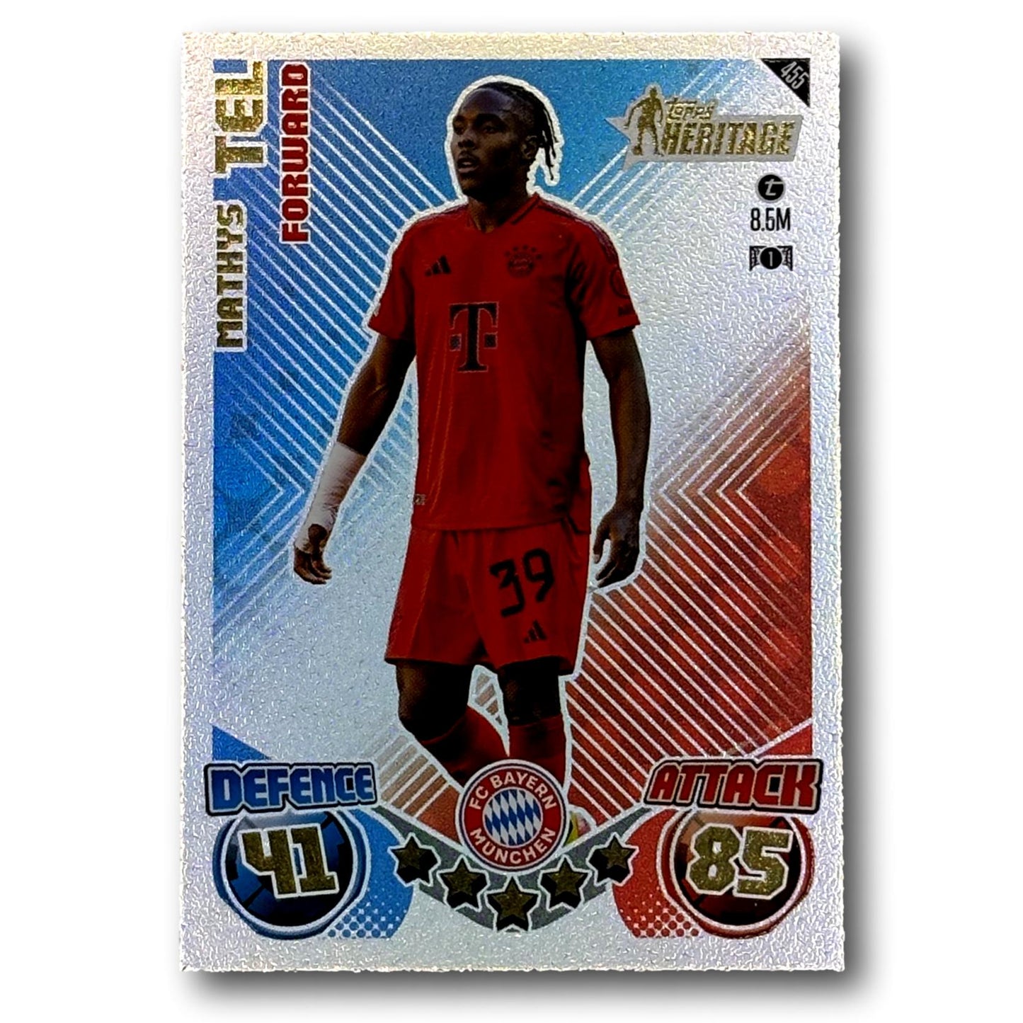 Topps Match Attax 2024/25 - Midfielder - Mathys Tel