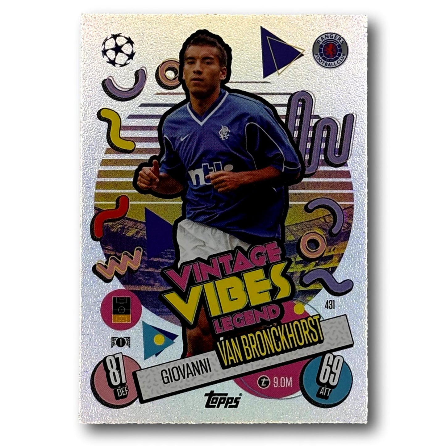 Topps Match Attax 2024/25 - Vintage Vibes - Giovanni van Bronckhorst