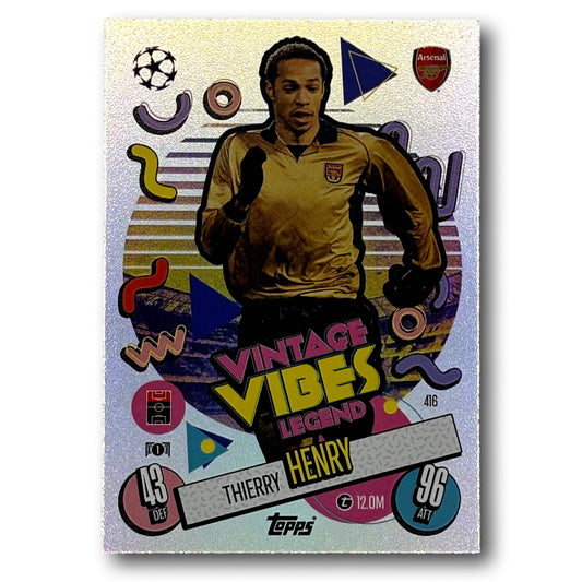 Topps Match Attax 2024/25 - Vintage Vibes - Thierry Henry