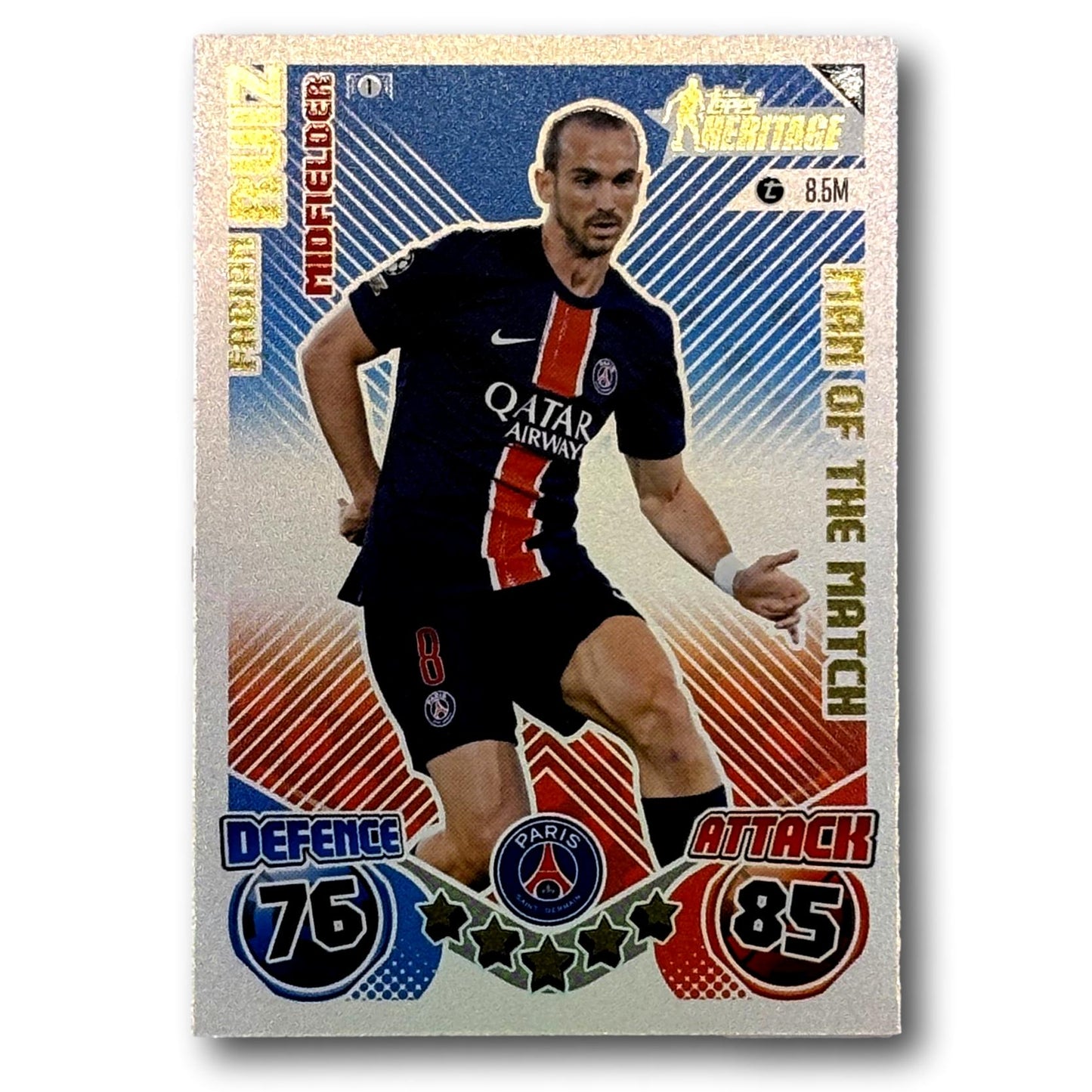 Topps Match Attax 2024/25 - Homme du match / Milieu de terrain - Fabián Ruiz