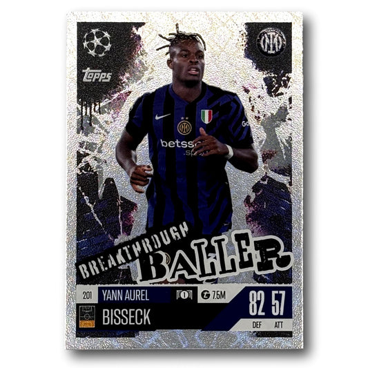 Topps Match Attax 2024/25 - Breakthrough Baller - Yann Aurel Bisseck