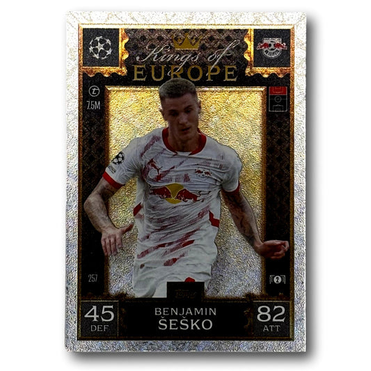Topps Match Attax 2024/25 - Kings of Europe - Benjamin Šeško