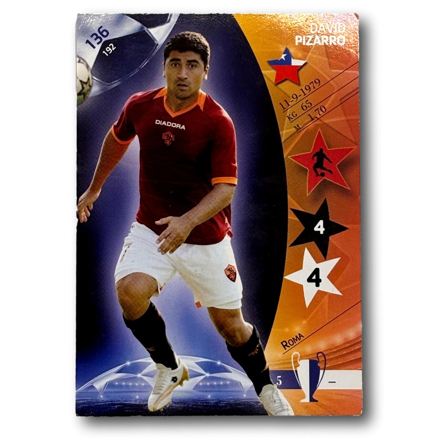 Panini UEFA Champions League 2006/07 - David Pizarro