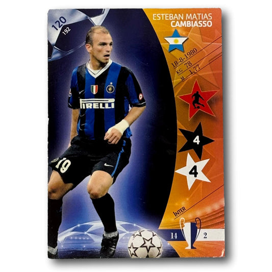 Panini UEFA Champions League 2006/07 - Esteban Matias Cambiasso