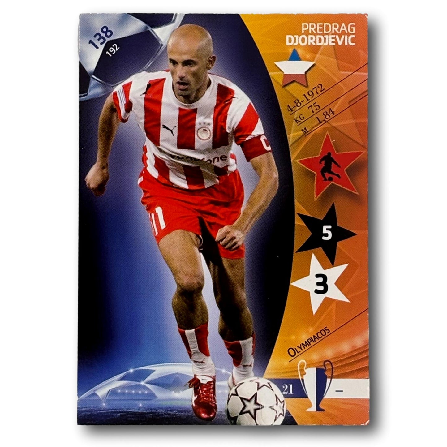 Panini UEFA Champions League 2006/07 - Predrag Djordjevic