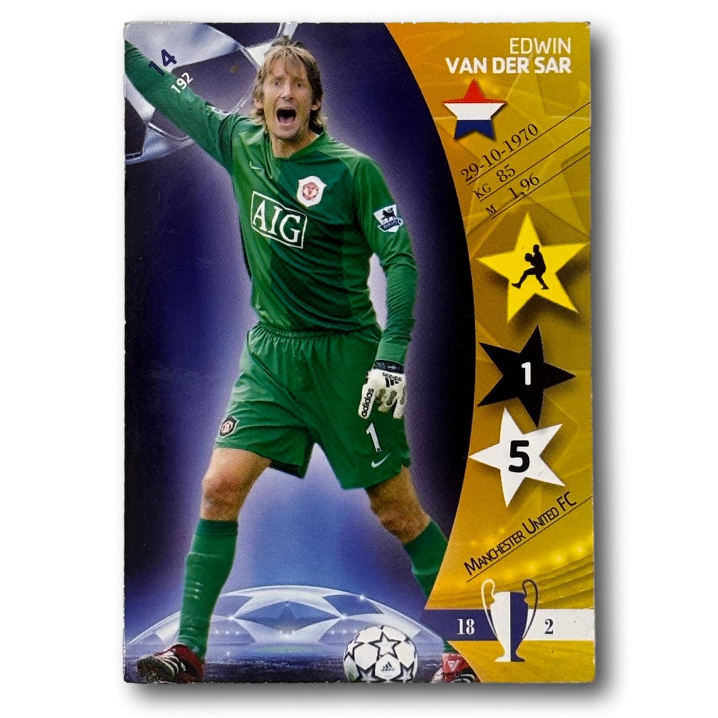Panini UEFA Champions League 2006/07 - Edwin van der Sar