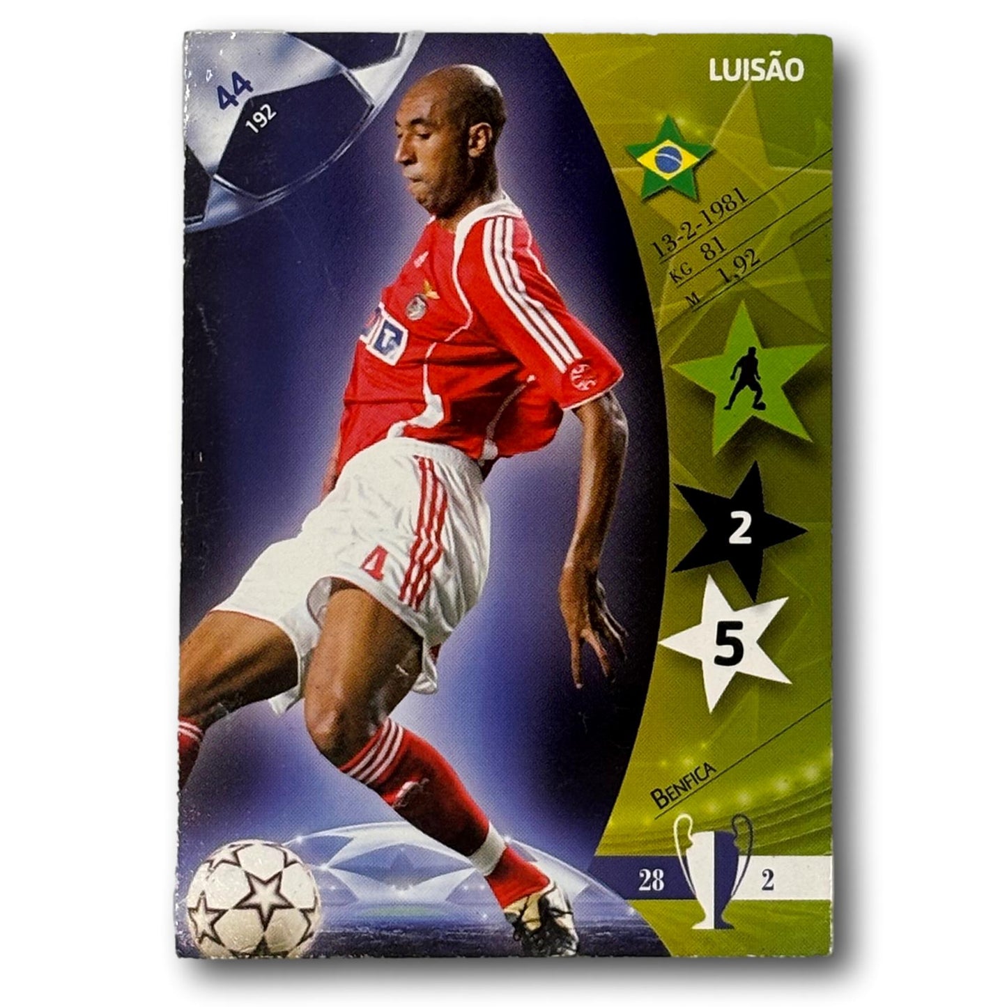 Panini UEFA Champions League 2006/07 - Luisão