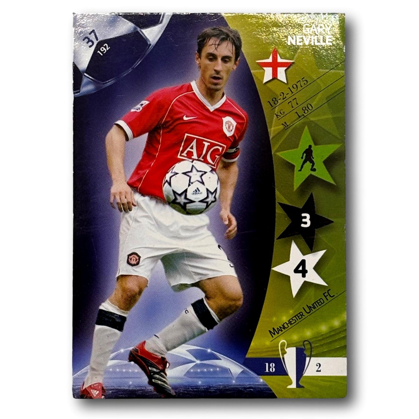 Panini UEFA Champions League 2006/07 - Gary Neville