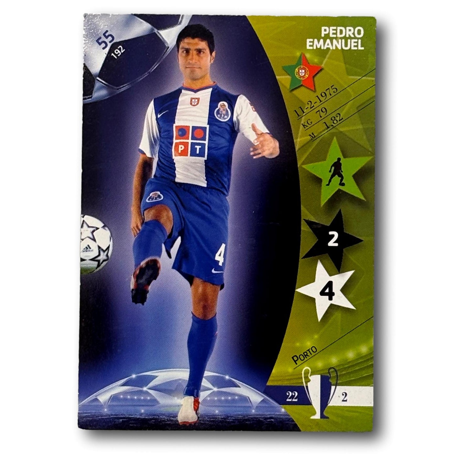 Panini UEFA Champions League 2006/07 - Pedro Emanuel