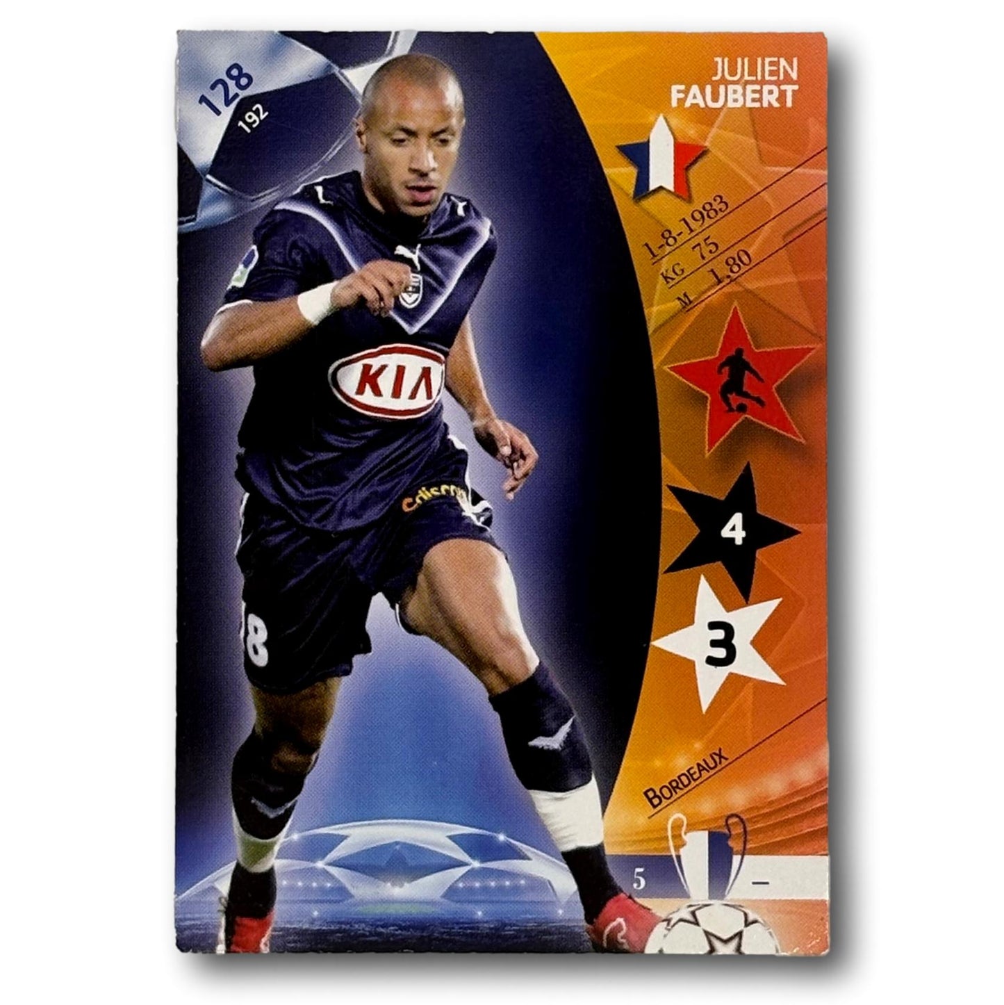 Panini UEFA Champions League 2006/07 - Julien Faubert