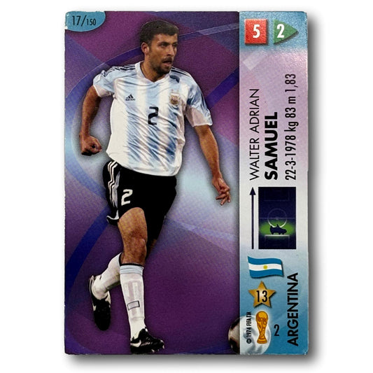 Panini Coupe du Monde de la FIFA 2006 - Walter Adrian Samuel
