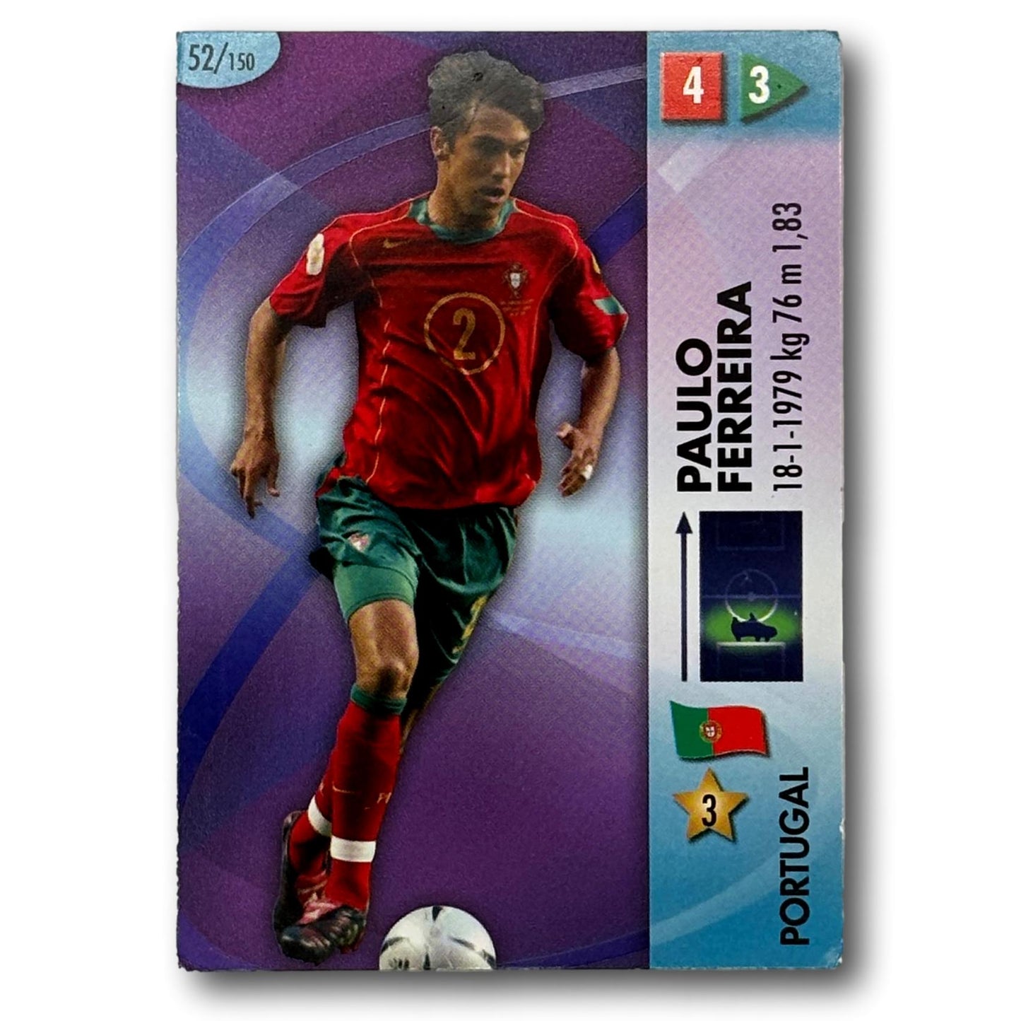 Panini Coupe du Monde FIFA 2006 - Paulo Ferreira