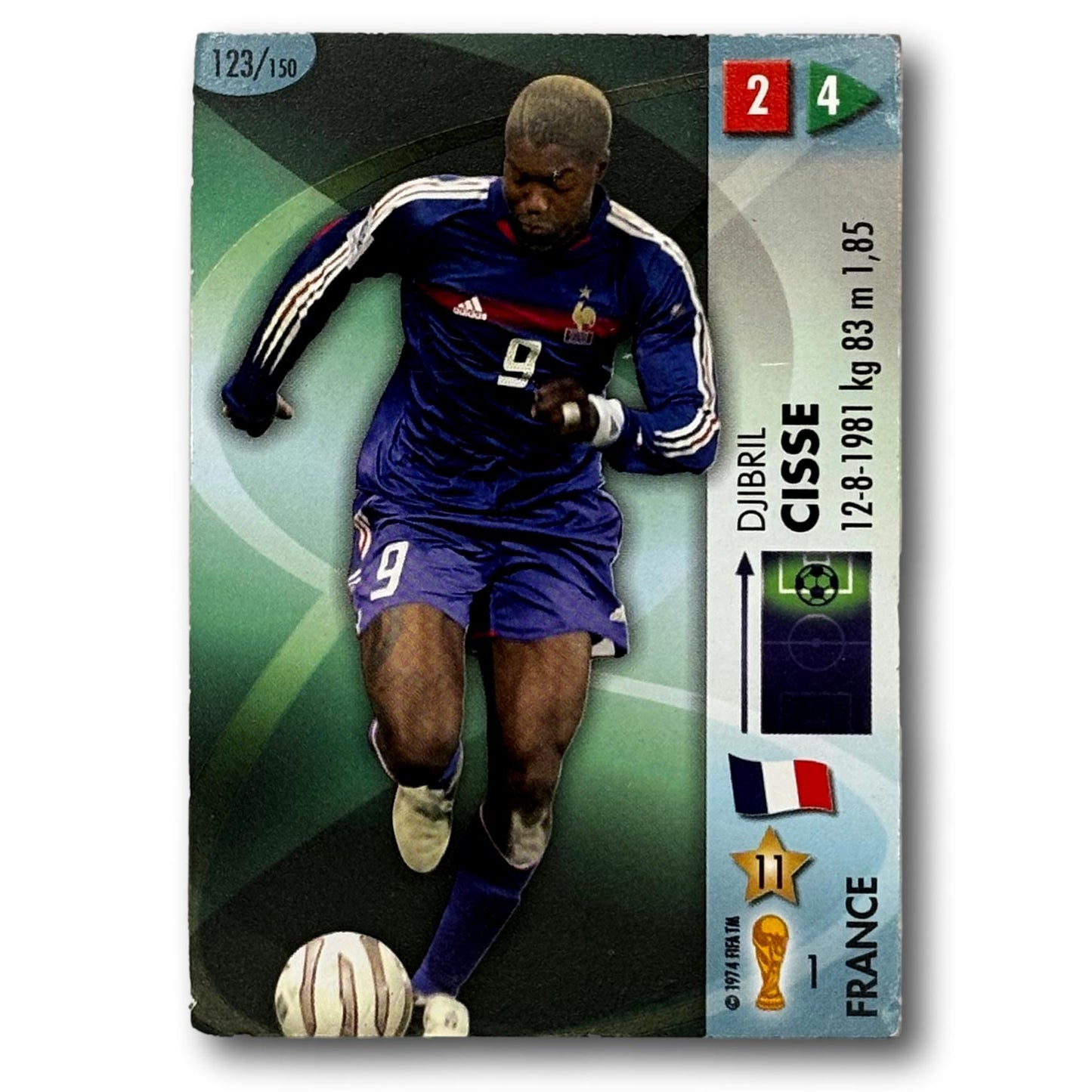 Panini FIFA World Cup 2006 - Djibril Cisse