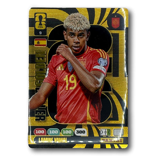 Adrenalyn FIFA World Cup 2026 - Golden Baller - Lamine Yamal #9