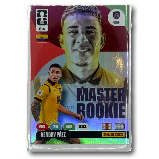 Adrenalyn FIFA World Cup 2026 - Master Rookie - Kendry Paez #614