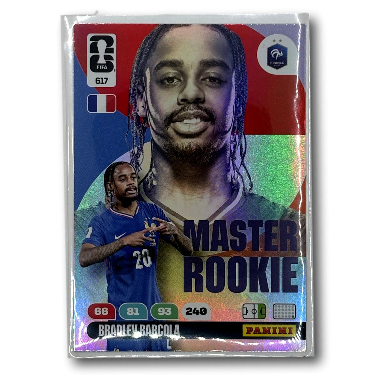 Adrenalyn FIFA World Cup 2026 - Master Rookie - Bradley Barcola #617
