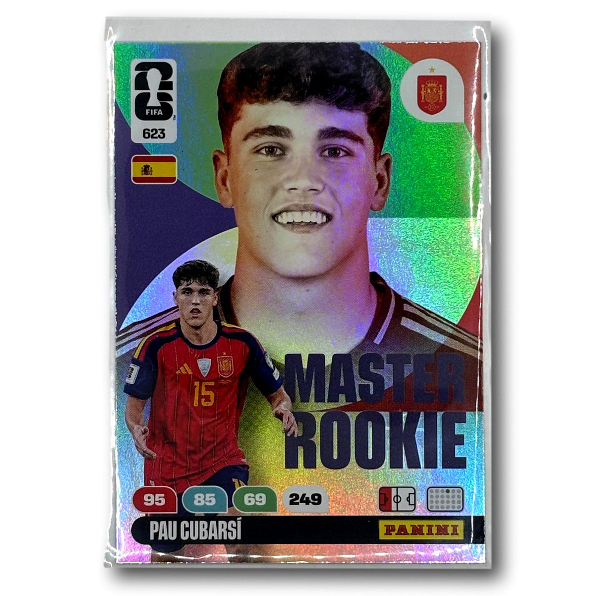 Adrenalyn FIFA World Cup 2026 - Master Rookie - Pau Cubarsi #623