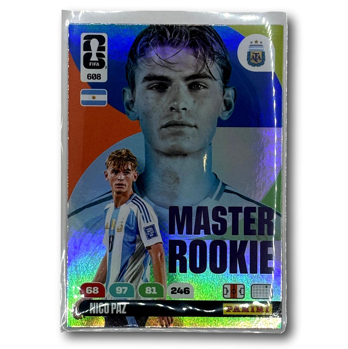 Adrenalyn FIFA World Cup 2026 - Master Rookie - Nico Paz #608