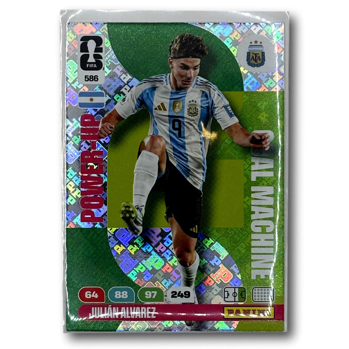Adrenalyn FIFA World Cup 2026 - Power-Up - Julian Alvarez #586