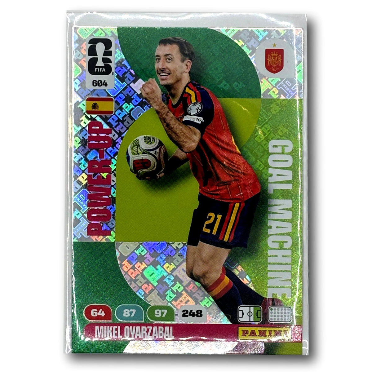 Adrenalyn FIFA World Cup 2026 - Power-Up - Mikel Oyarzabal #604