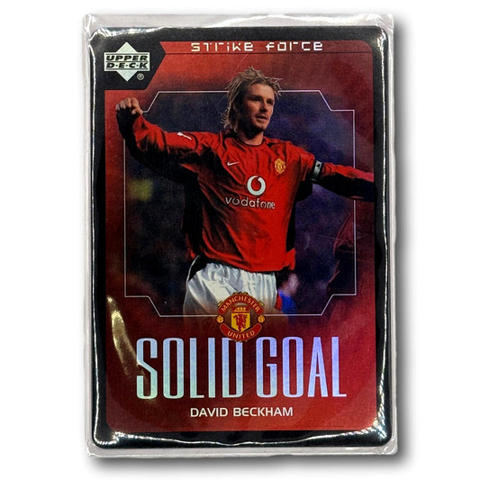 Upper Deck 2003 - Strike Force - Solid Goal - Manchester United - David Beckham
