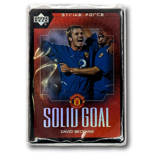 Upper Deck 2003 - Strike Force - Solid Goal - Manchester United - David Beckham