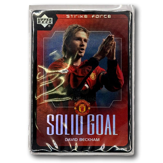 Upper Deck 2003 - Strike Force - Solid Goal - Manchester United - David Beckham