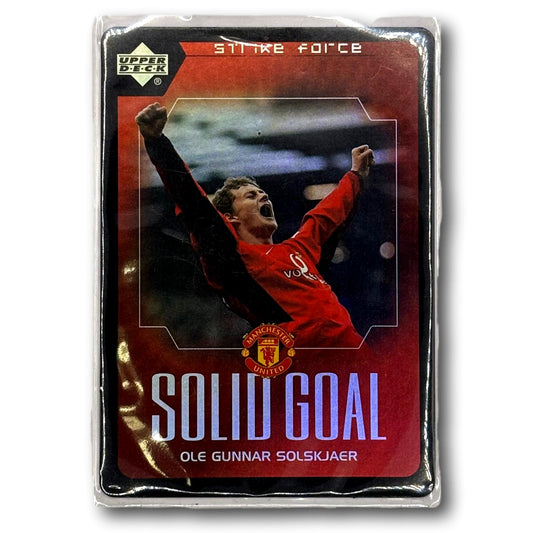 Upper Deck 2003 - Strike Force - Solid Goal - Manchester United - Ole Gunnar Solskjaer